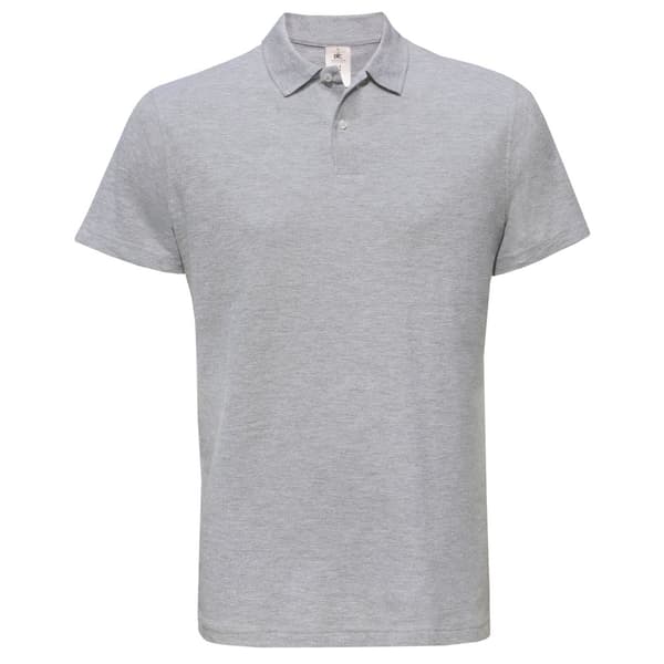 B&C Mens ID.001 Heather Polo Shirt