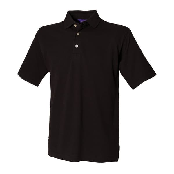 Henbury Mens Classic Cotton Pique Heavy Polo Shirt