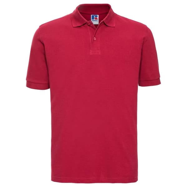 Russell Mens Classic Cotton Pique Polo Shirt