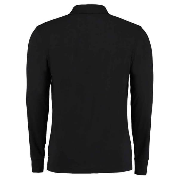 Kustom Kit Långärmad polotröja med piké för män