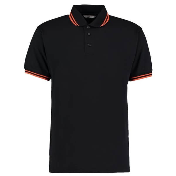Kustom Kit Mens Tipped Cotton Pique Polo Shirt
