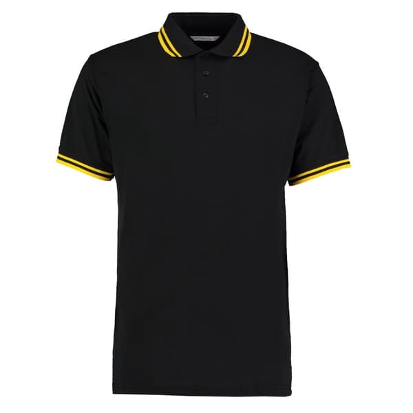Kustom Kit Mens Tipped Cotton Pique Polo Shirt