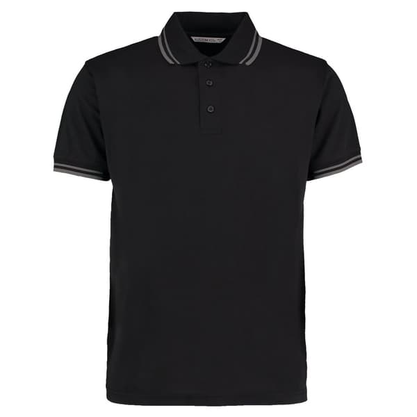 Kustom Kit Mens Tipped Cotton Pique Polo Shirt