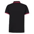 Miniatyrbilde 2 av 2: Kustom Kit Mens Tipped Cotton Pique Polo Shirt