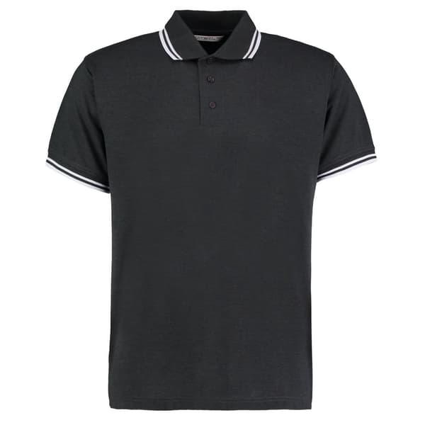 Kustom Kit Mens Tipped Cotton Pique Polo Shirt