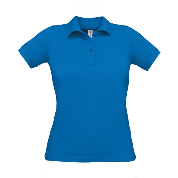 B&C Dam/Pojke Safran Pure Polotröja Royal Blue XXL