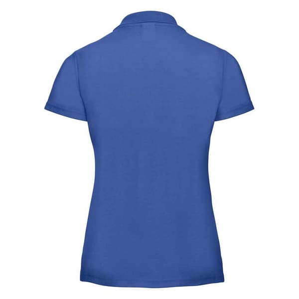 Russell Dam/Pojke - Klassisk polotröja i enfärgad polycotton