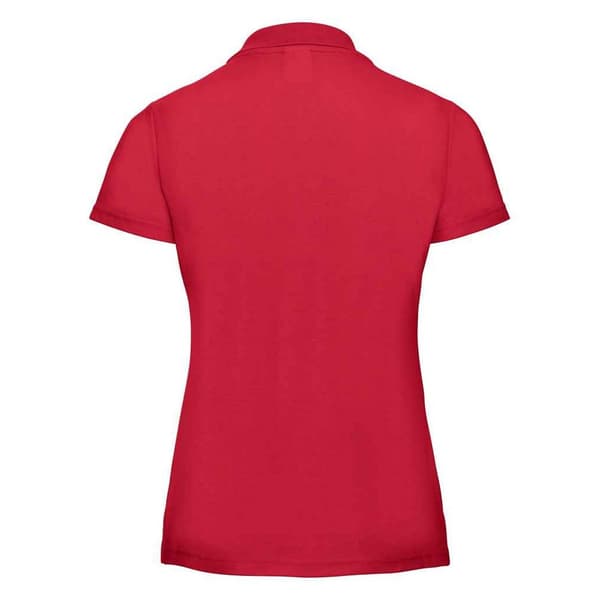 Russell Dam/Pojke - Klassisk polotröja i enfärgad polycotton