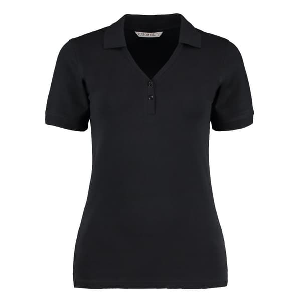 Kustom Kit Womens/Ladies Sophia Comfortec V Neck Polo Shirt