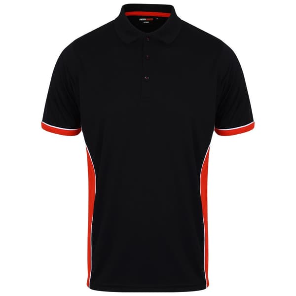 Finden & Hales Mens Contrast Panel Polo Shirt