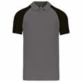 Miniatyrbilde 1 av 3: Kariban Mens Contrast Pique Baseball Polo Shirt