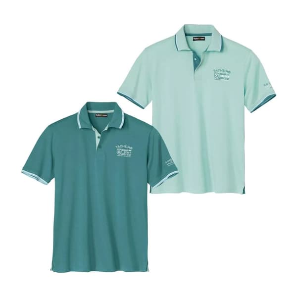 Atlas For Men Jersey-polotröja för män (2 st.)