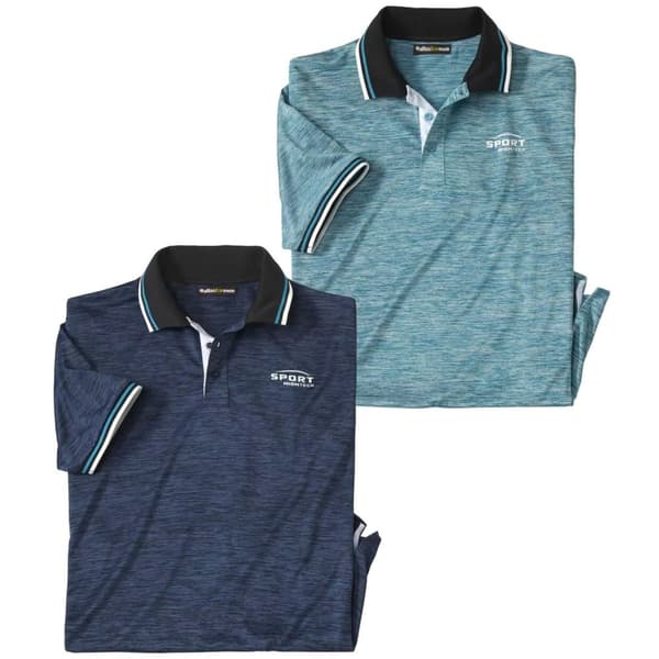 Atlas For Men Mens Casual Polo Shirt (Pack of 2)