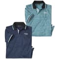 Miniatyrbilde 1 av 4: Atlas For Men Mens Casual Polo Shirt (Pack of 2)