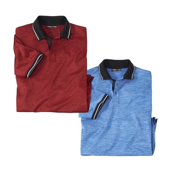 Atlas For Men Mens Polo Shirt (Pack of 2)