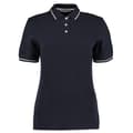Miniatyrbilde 1 av 2: Kustom Kit Womens/Ladies St Mellion Cotton Pique Tipped Polo Shirt