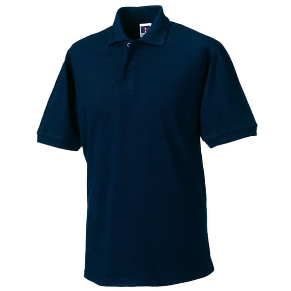Russell Mens Polycotton Pique Hardwearing Polo Shirt