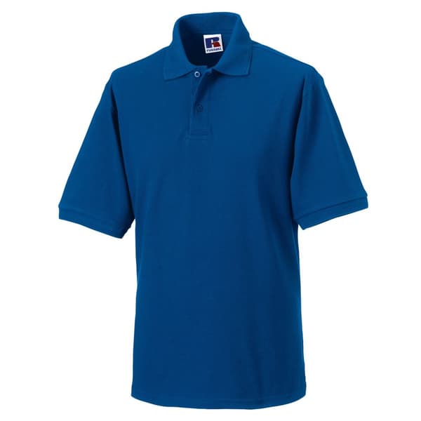 Russell Mens Polycotton Pique Hardwearing Polo Shirt