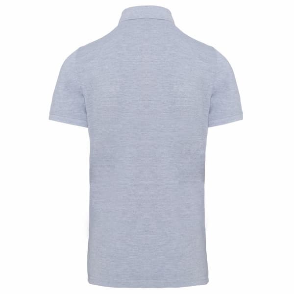 Kariban Mens Piqué Stud Front Polo Shirt
