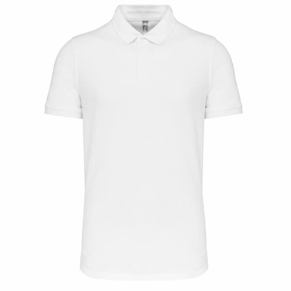 Kariban Mens Piqué Stud Front Polo Shirt