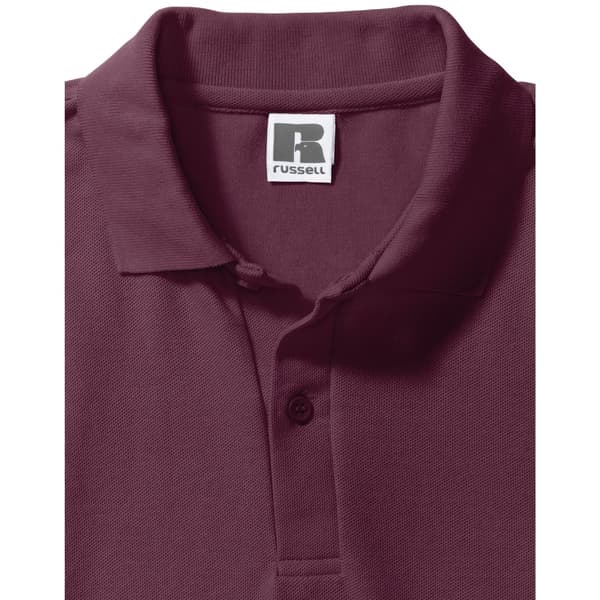 Russell Mens Polycotton Pique Polo Shirt