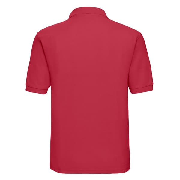 Russell Mens Polycotton Pique Polo Shirt
