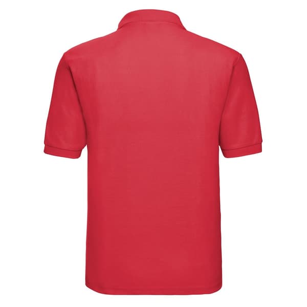 Russell Mens Polycotton Pique Polo Shirt