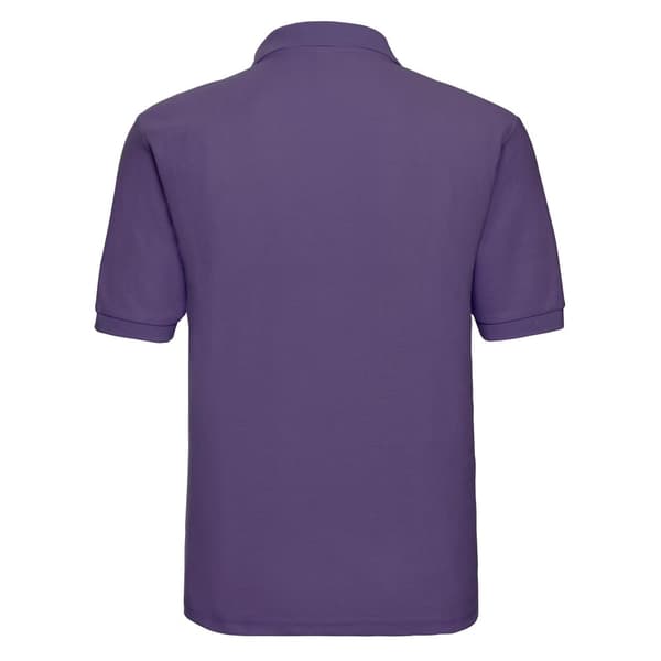 Russell Mens Polycotton Pique Polo Shirt