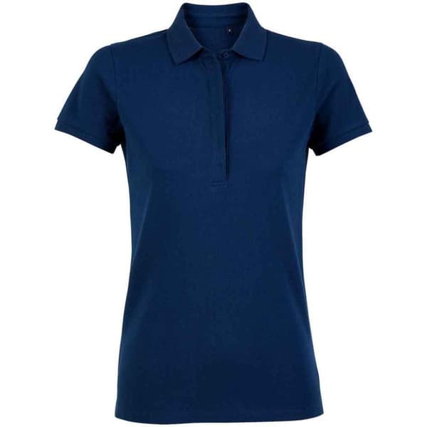NEOBLU Womens/Ladies Owen Piqué Polo Shirt Deep Blue 18 UK - 20 UK