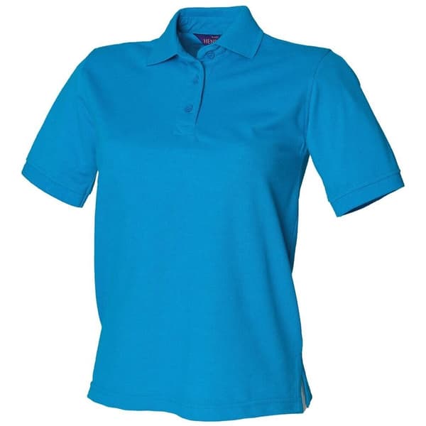 Henbury Womens/Ladies Pique Polo Shirt