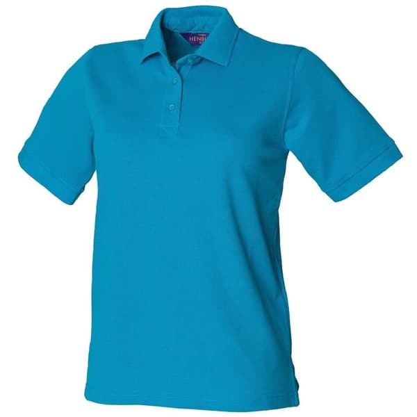 Henbury Womens/Ladies Pique Polo Shirt