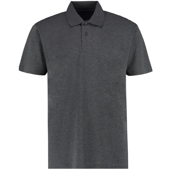 Kustom Kit Polotröja för män Dark Grey 3XL