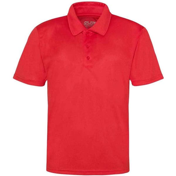 AWDis Cool Mens Moisture Wicking Polo Shirt