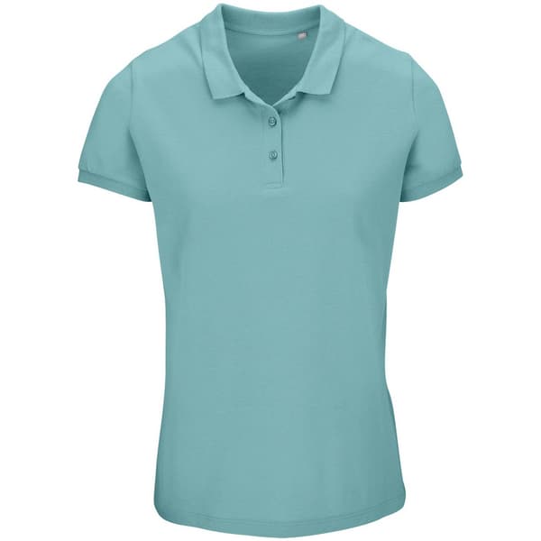SOLS Womens/Ladies Planet Piqué Organic Polo Shirt