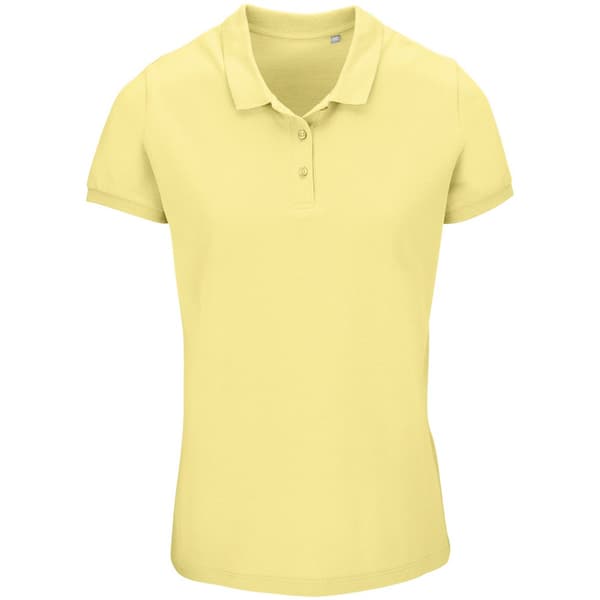 SOLS Womens/Ladies Planet Piqué Organic Polo Shirt