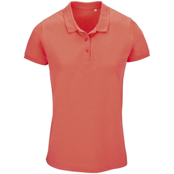 SOLS Womens/Ladies Planet Piqué Organic Polo Shirt