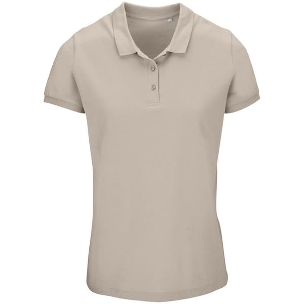 SOLS Womens/Ladies Planet Piqué Organic Polo Shirt