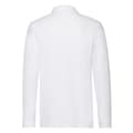 Miniatyrbilde 2 av 3: Fruit of the Loom Mens Cotton Pique Long-Sleeved Polo Shirt