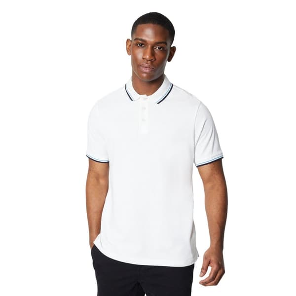 Maine Mens Tipped Cotton Polo Shirt (Pack of 2)