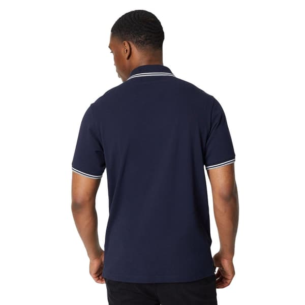 Maine Mens Tipped Cotton Polo Shirt (Pack of 2)