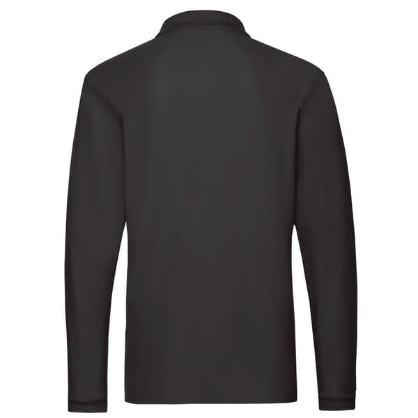 Fruit of the Loom Mens Premium Long-Sleeved Polo Shirt