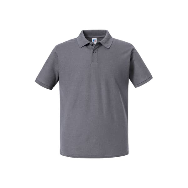Russell Mens Authentic Pique Polo Shirt