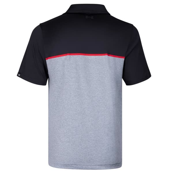 Under Armour Playoff 3.0 randig pikétröja för herrar
