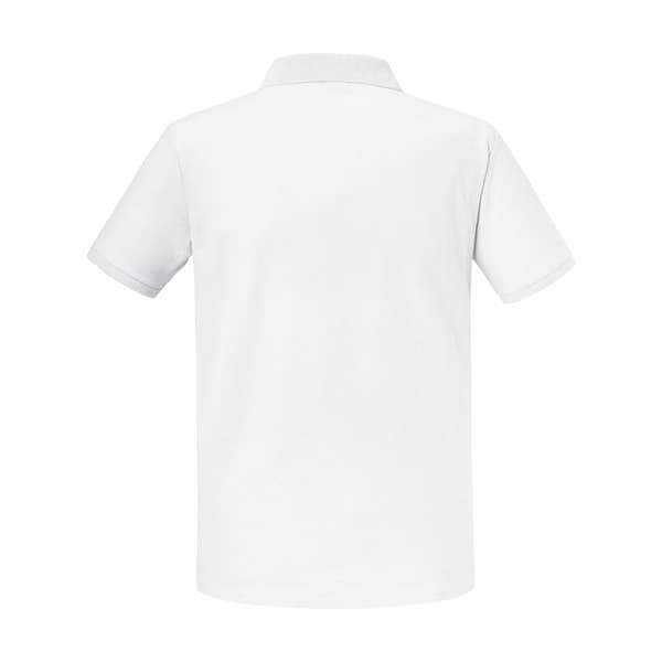 Russell Mens Authentic Eco Piqué Polo Shirt