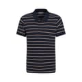 Pikkukuva 1 / 2: Mountain Warehouse Mens Wren Stripe Cotton Polo Shirt