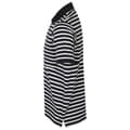 Pikkukuva 3 / 3: Front Row Unisex Adult Striped Jersey Polo Shirt