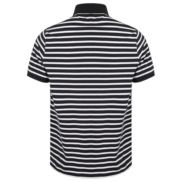 Front Row Unisex Adult Striped Jersey Polo Shirt