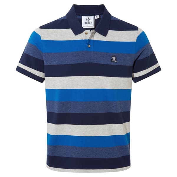 TOG24 Mens Flaxby Polo Shirt Navy M