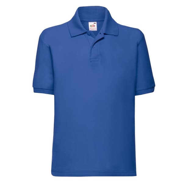 Fruit of the Loom Childrens/Kids 65/35 Plain Pique Polo Shirt
