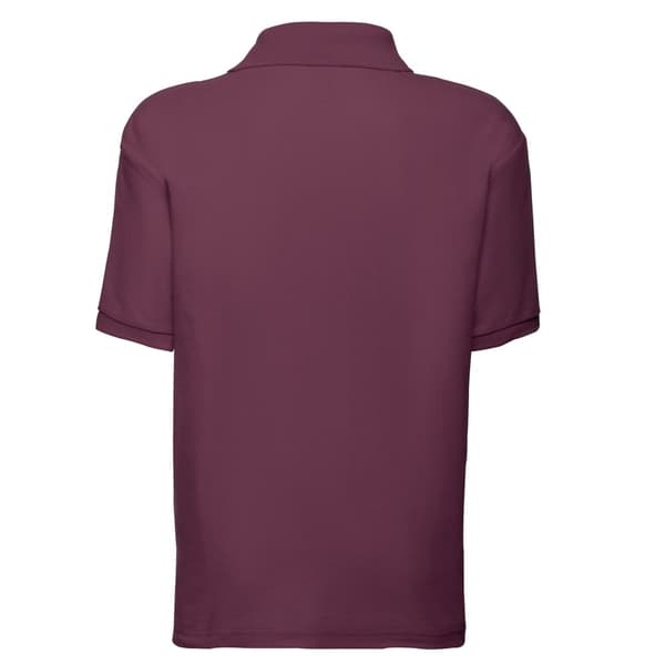 Fruit of the Loom Childrens/Kids 65/35 Plain Pique Polo Shirt